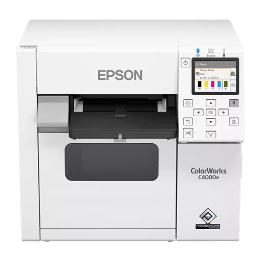 Epson C4000 Tiskárna etiket