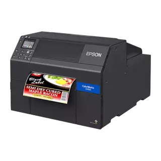 Epson C6500 Tiskárna etiket