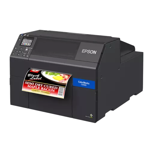 Epson C6500 Tiskárna etiket