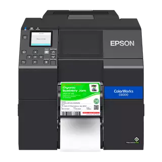 Epson C6000 Tiskárna etiket