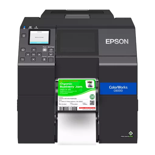 Epson C6000 Tiskárna etiket
