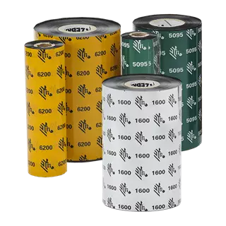 64 mm x 74 m Zebra 5095 High Performance Resin TTR Páska