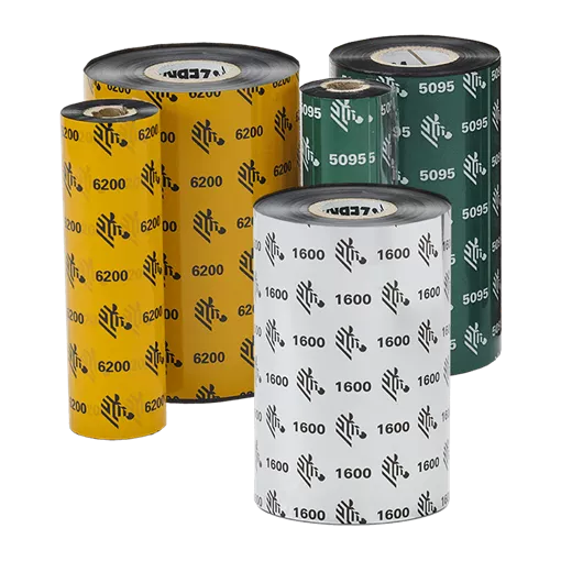 64 mm x 74 m Zebra 5095 High Performance Resin TTR Páska