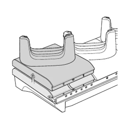 ZEBRA TC53/58 ADAPTER TÖLTŐÁLLOMÁSOKHOZ, 5 ESZKÖZHÖZ. AZ ADAPTER AZ ADATKAPCSOLATOT ÉS A GYORSTÖLTÉS