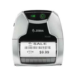 Zebra ZQ320 Plus Tiskárna etiket