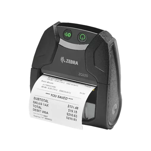 Zebra ZQ320 Tiskárna etiket