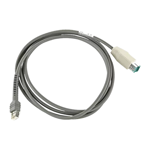 Zebra Kabel, USB (Power Plus), rovný, stíněný, 12 V, 2,1 M